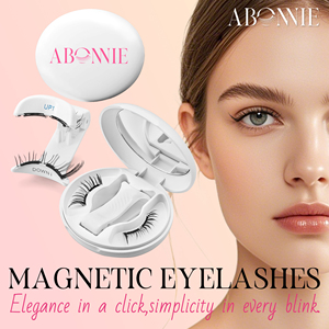 Boîte d'emballage personnalisée, <span class=keywords><strong>faux</strong></span> <span class=keywords><strong>cils</strong></span> magnétiques, en vison, étiquette privée, 3D, 100 pièces - Product Image 4