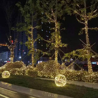 Remote dauerhafte sternförmige LED-Lichterketten Weihnachts baum Lichter LED-Schnur