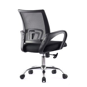 Foashan fábrica logotipo personalizado <span class=keywords><strong>silla</strong></span> de oficina <span class=keywords><strong>ordenador</strong></span> tarea malla Oficina arreglar reposabrazos Oficina visitante <span class=keywords><strong>silla</strong></span> <span class=keywords><strong>sin</strong></span> rueda - Product Image 3