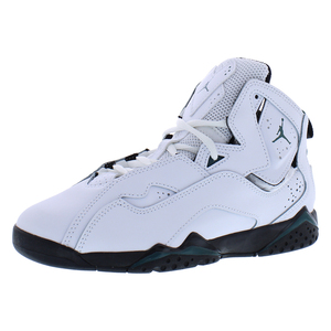 Zapatillas Nike Jordan True Flight PS para Niño, Talla 2.5, Color: Blanco/Negro/Verde Oxidado - Product Image 1