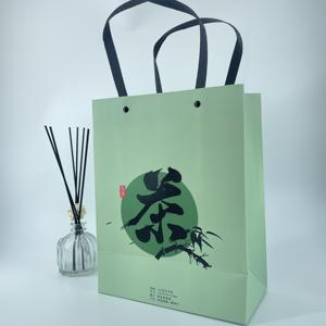 OEM nouvelle conception meilleure vente logo imprimé personnalisé sacs en papier écologiques wh - Product Image 2