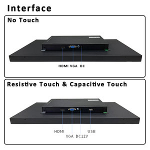 Mở khung công nghiệp TFT-<span class=keywords><strong>LCD</strong></span> màn hình 18.5 inch 1920*1080 Độ phân giải cao cảm ứng điện dung màn hình hiển thị cho tự động hóa máy - Product Image 2