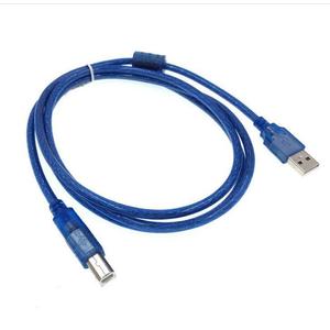 High-Speed <b>Usb</b> 2.0 Printer <b>Cable</b> 5M All-Copper Transparent Blue Shielded Data <b>Cable</b> For Computer And Printer Connection - Product Image 3