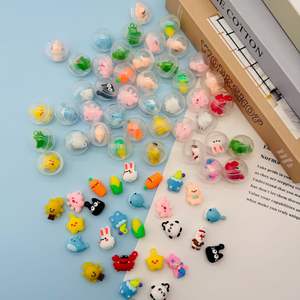 Ucuz promosyon hediye 28mm kapsül oyuncak heykelcik bebek çocuk çocuk karikatür plastik Mini küçük şekil oyuncak - Product Image 3