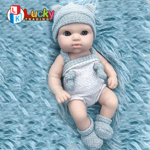 Poupées <span class=keywords><strong>Reborn</strong></span> <span class=keywords><strong>en</strong></span> <span class=keywords><strong>Silicone</strong></span> Fait Main Lucky Toys, Poupées <span class=keywords><strong>Bébé</strong></span> Nouveau-né de 8 Pouces, Poupées <span class=keywords><strong>en</strong></span> Vinyle Boneca pour Filles et Garçons <span class=keywords><strong>en</strong></span> Promotion - Product Image 4