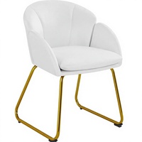 Fauteuil en velours de luxe à motif floral pour hôtel de charme - Mobilier de salon de qualité commerciale