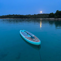 Planche de paddle de pêche SUP tout-terrain stable et durable avec siège de rangement extra large pour équipement, capacité de charge de 400 kg