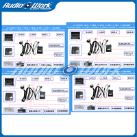 Nouvelle Fourniture Directe d'Usine - Cadre de Lecteur DVD de Voiture ABS Finition Mate 12,3 Pouces 2006-2010 pour Série 6 E60 - Cadre Audio de Voiture