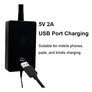 Nhôm pin có thể sạc lại cảm ứng <span class=keywords><strong>Dimmer</strong></span> CCT có thể điều chỉnh <span class=keywords><strong>LED</strong></span> Tường cuốn sách đọc sách Đèn sạc cạnh giường ngủ ngoài trời cắm trại chiếu sáng - Product Image 5