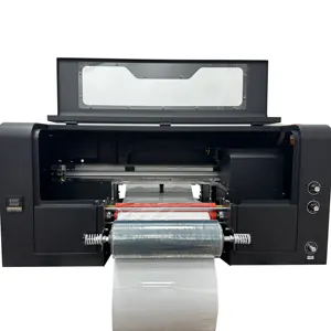 リップルカラー工場価格DTFUVマシン注ぎ口サポートUVDTFステッカープリンターUVDTFフィルムプリンター材料の種類
