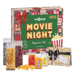 Set de Regalo de Palomitas <span class=keywords><strong>Gourmet</strong></span> Sin OMG con Granos <span class=keywords><strong>Gourmet</strong></span>, 5 Sabores y 10 Paquetes para Fiestas, Noches de Cine y Amantes del Cine - Product Image 6