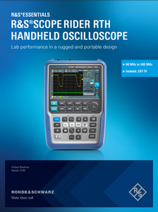ออสซิลโลสโคปดิจิตอลแบบพกพา TTLTES R&S-Scope 60 MHz ถึง 500 MHz 2 ช่องสัญญาณ - Product Image 2