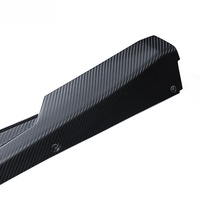 Venta al por mayor de fábrica: Faldones laterales y placas inferiores de fibra de carbono preimpregnada de alto brillo estilo LARTED para BMW XM