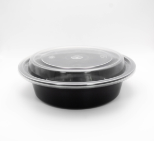 กล่องอาหารแบบใช้แล้วทิ้งทรงกลม MY650 พร้อมฝาปิด - Product Image 1