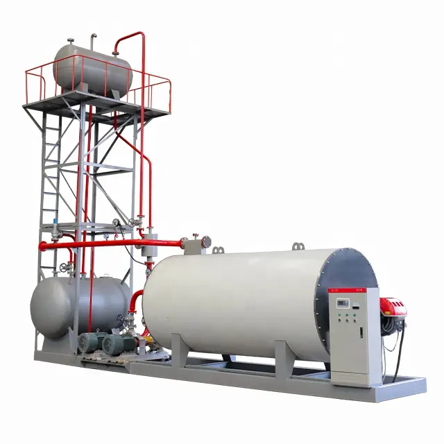 工業用熱流体ヒーター/熱油ボイラー部品廃油ボイラー蒸気ボイラー1000kg2ton