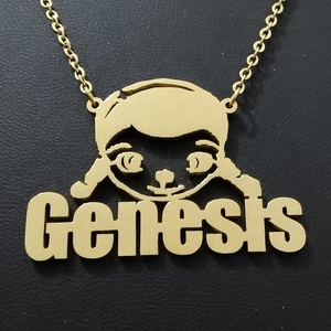 Hottest Custom Stainless Steel Girl <strong>Name</strong> Pendant <strong>Necklace</strong> <strong>Kids</strong> Cartoon Character <strong>Necklace</strong> - Product Image 3