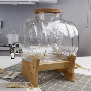Nuovo Design di vetro succo di zucca bevanda Dispenser - Product Image 1