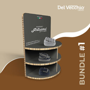 Hecho a mano en Italia Durable Alta calidad Profesional 100% Cuero Ante Lona Cinturón clásico para hombres - Product Image 2