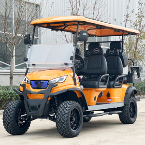 Chariot <span class=keywords><strong>4</strong></span> places électrique de visite guidée de <span class=keywords><strong>golf</strong></span> juridique de route 48v personnalisé mouvement vers l'avant - Product Image 1