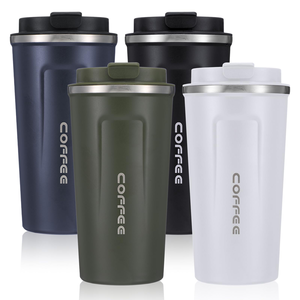 Stainless Steel Double Wall Coffee Cup Travel Thermos Coffee <b>Mug</b> - Product Image 1