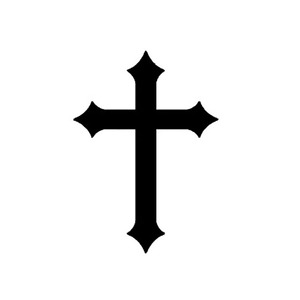 Joyeux Noël noir or acrylique <span class=keywords><strong>croix</strong></span> pour baptême eucharistie coffre-fort fête bijoux décorations pour gâteau décoration fournitures - Product Image 1