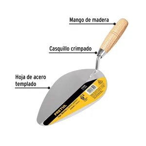 Boîte avec 6 unités de 9 'Mérida type truelle de maçon, PRETUL - Product Image 2