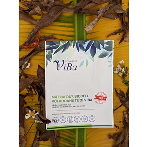 Masque en tissu hydratant et revitalisant pour le visage au lait de coco fermenté, à base de minéraux du Vietnam, unisexe, pour une peau jeune et nourrie (Biocell) - Product Image 3