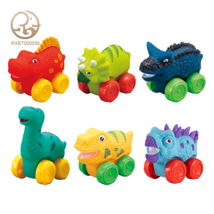Ensemble de jouets de dessin animé en PVC pour bébé doux d'approvisionnement d'usine comprenant un <span class=keywords><strong>tapis</strong></span> de <span class=keywords><strong>jeu</strong></span> de voiture de <span class=keywords><strong>dinosaure</strong></span> pour les cadeaux d'anniversaire d'enfants dans un emballage de boîte - Product Image 2