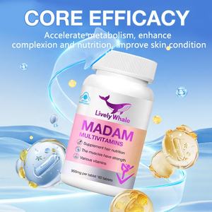 טבליות מולטי לווייתן תוסס: כפול שכבות, ספציפיות לנשים. במיקור מפעל, עם שירותי מיתוג מותאם אישית oem. - Product Image 3