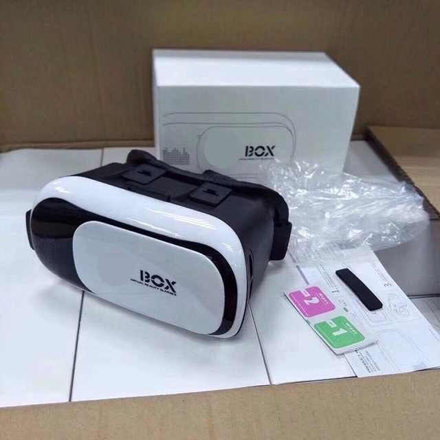 Factory Wholesale Custom Logo Available Mobile Virtual Glasses VR Headsets 3D Glasses with Box