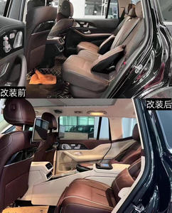 Kit Interior para Automóvil <span class=keywords><strong>Mercedes</strong></span> Benz X166, Modelos <span class=keywords><strong>2022</strong></span>, 2024, 2025, <span class=keywords><strong>Gls</strong></span> 350, 450, <span class=keywords><strong>600</strong></span>, Amg 63s, Izquierdo, Derecho, 5 Asientos, Azul Maybach, X167 - Product Image 6
