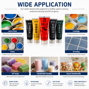 Indoor Household Water-Based Color Paste Small Packaged Tinting Paste for Latex <b>Paint</b> Odorless & Eco-Friendly Wall-Safe - Product Image 5