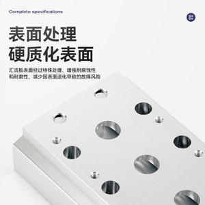 โซลินอยด์วาล์วนิวเมติก4V210-08ท่อร่วม200เมตรตัวเชื่อมต่อ2F3F4F5F6F7F8F9F10F11F12ตำแหน่งสำหรับการควบคุมแก๊สน้ำ - Product Image 3