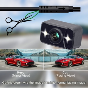 Sistema de Monitor de cámara trasera de coche con cable IPS de <span class=keywords><strong>5</strong></span> pulgadas con OSD Manual impermeable 720P HD cámara para autobús, camión, carretilla elevadora - Product Image 4