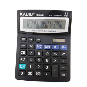 Calculadora Solar KD-850N de 16 Dígitos, Negra, ABS, para Uso Financiero y de Oficina - Product Image 4