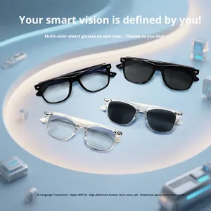 Nouvelles Lunettes Intelligentes IA 2026 : Traduction en Temps Réel (100+ Langues), Appels Bluetooth, Musique et Audio – Idéales pour <span class=keywords><strong>les</strong></span> Voyages et <span class=keywords><strong>les</strong></span> Affaires (Modèle F16) - Product Image 4