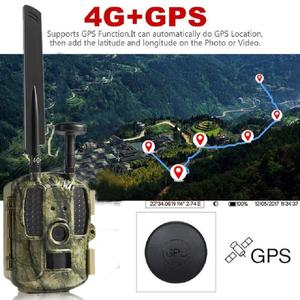 Caméra de chasse extérieure 12MP adaptée, alimentée par énergie solaire, 4G MMS, étanche, pour la faune - Product Image 2
