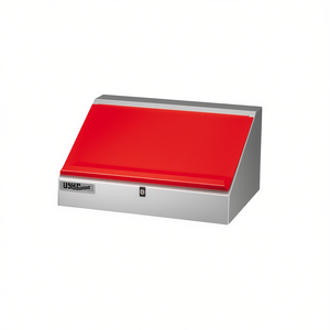 Pieza de Goma Automotriz 5002 S9, Parte Superior Roja, Base Plateada, L H P Dimensiones - Product Image 2