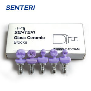 مواد مختبر الأسنان SENTERI <span class=keywords><strong>HT</strong></span> <span class=keywords><strong>LT</strong></span> MO، قشور أسنان زجاجية سيراميكية، 10 قطع/علبة - Product Image 1