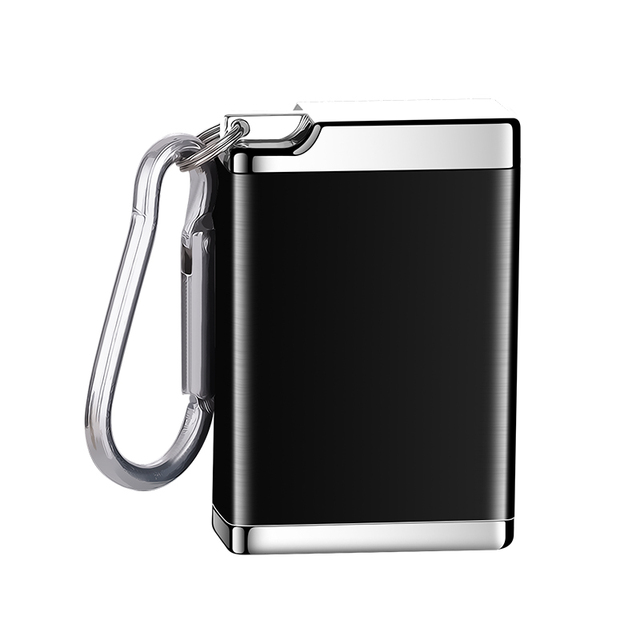 Metal Portable Ashtray Ash Tray Smokeless Stainless Steel Pocket Ashtray Outdoor Tobacco Tray Mini Keychain Ashtray