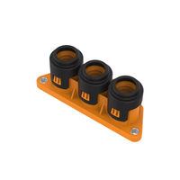 Connecteur de chargeur EV de puissance de série de trou traversant 1000V 2Pin 150A 200A pour la prise de câble de 50mm2 pour le contrôleur de moteur d'EV UVW