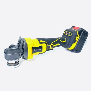 Set of 4pcs Combination Power Tools Brushless <b>Angle</b> Hammer Lithium <b>Screwdriver</b> Cordless Drill Kit Yellow MT125A - Product Image 3