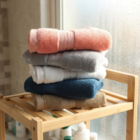 Wholesale Cotton Bath Towels Plush Soft Absorbent Shower Towels Durable Fade Proof Towels for Household Hotel Gym Travel
