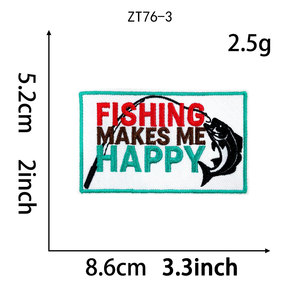Parches Termoadhesivos Bordados Pequeños con Diseño de Grupo de Campamento Divertido para Vacaciones y Aventuras al Aire Libre, para Sudaderas con Capucha, Gorras y Bolsos - Product Image 6