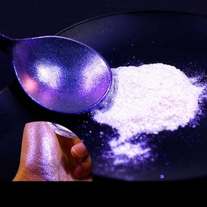 Sparkle White Glitter <b>Pigment</b> <b>Eyeshadow</b> Loose Powder Resin Color Colorshift Chameleon Pearl <b>Pigment</b> - Product Image 1