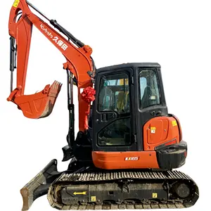 Hot Sale Japan original used kubota KX165 excavator hydraulic backhoe crawler 6.5 tons used kubota KX165excavators