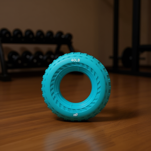 Agarrador de Neumáticos Azul de 40 Libras, Agarres Duraderos para Entrenamientos y Ejercicios - Product Image 2