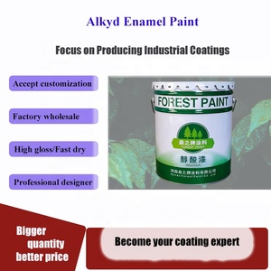 Bán buôn công nghiệp lớp phủ để ngăn chặn rỉ sét trên thép waterbased alkyd chống ăn mòn men sơn cho bề mặt kim loại - Product Image 2