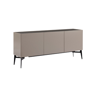 Stone Top PU gepolsterte Massiv stahl basis Wohnzimmer Seitens chrank - Product Image 1