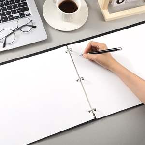 Classeurs à 3 anneaux noirs 11 x 17 pouces, grands classeurs pour présentations, rapports, propositions et documents - Product Image 5